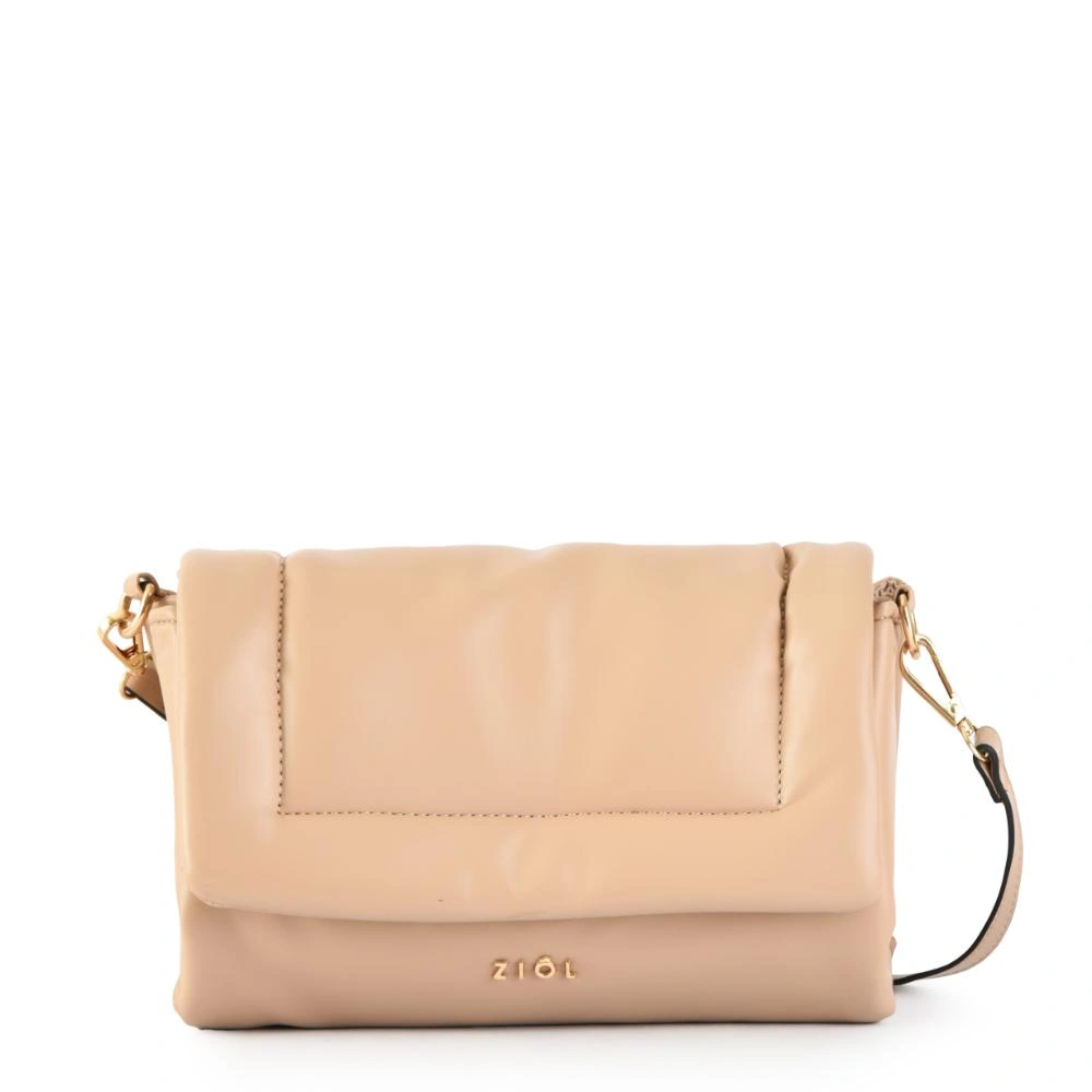 CARTERA CROSSBODY ZIOL FANNIE BEIGE - 1