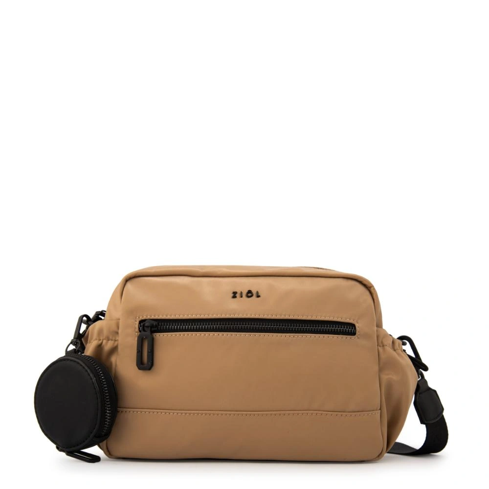 CARTERA CROSSBODY ZIOL KAYLA BEIGE - 1