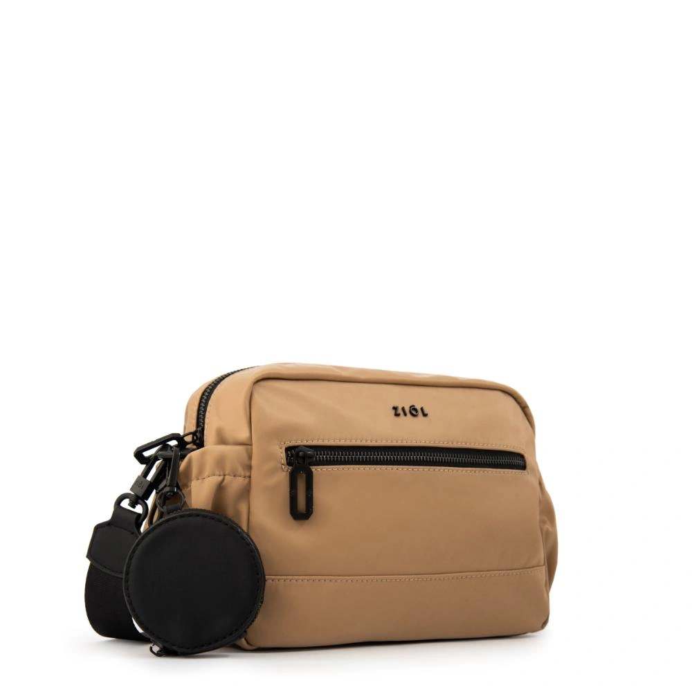 CARTERA CROSSBODY ZIOL KAYLA BEIGE - 2