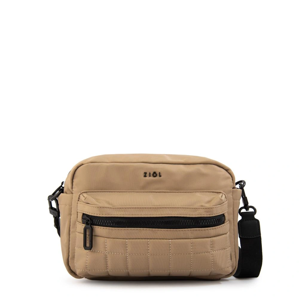 CARTERA CROSSBODY ZIOL FRIDA TAUPE - 1