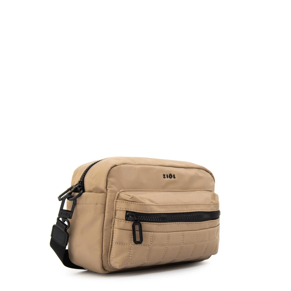 CARTERA CROSSBODY ZIOL FRIDA TAUPE - 2