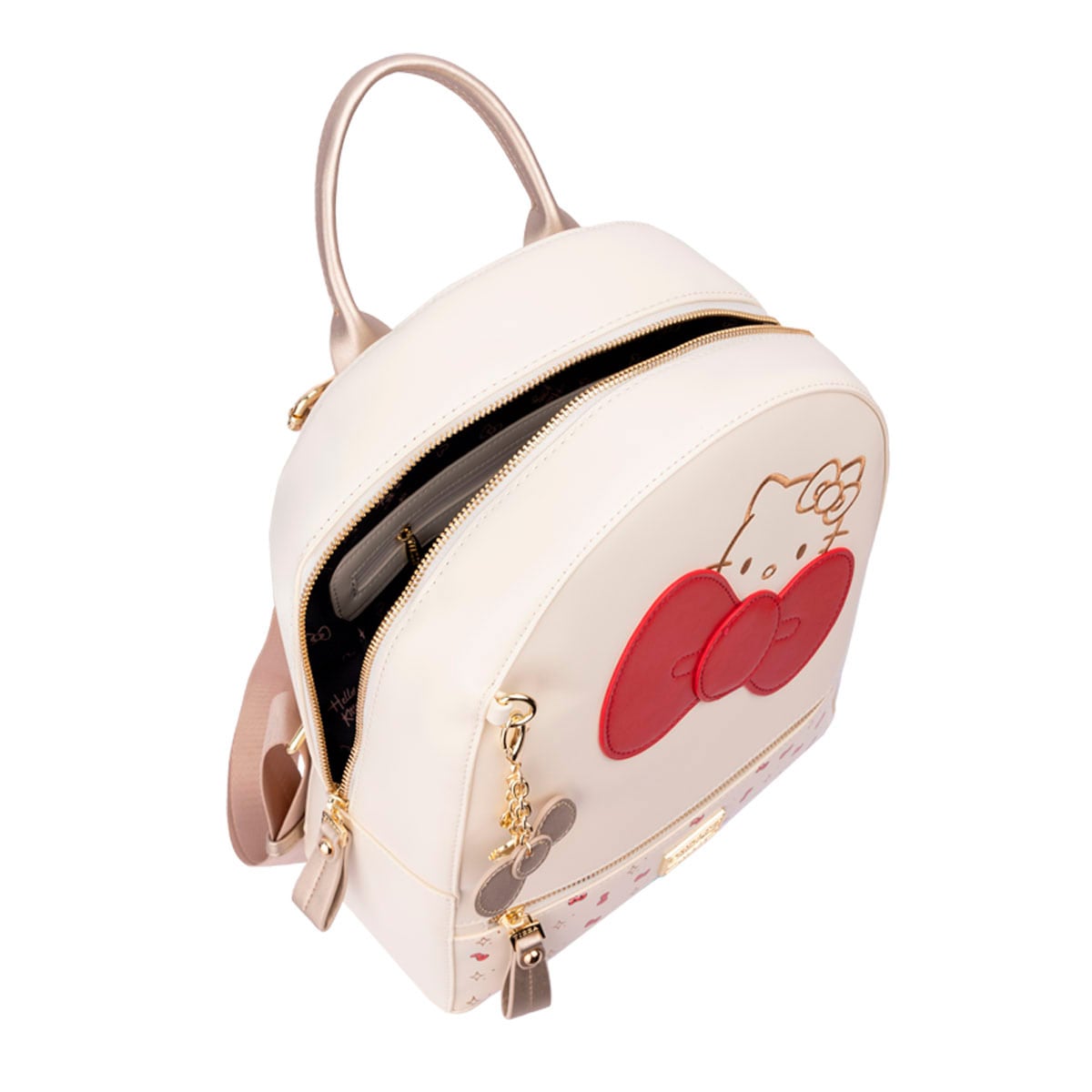 MOCHILA TIZZA HELLO KITTY MONO ROJO - 3