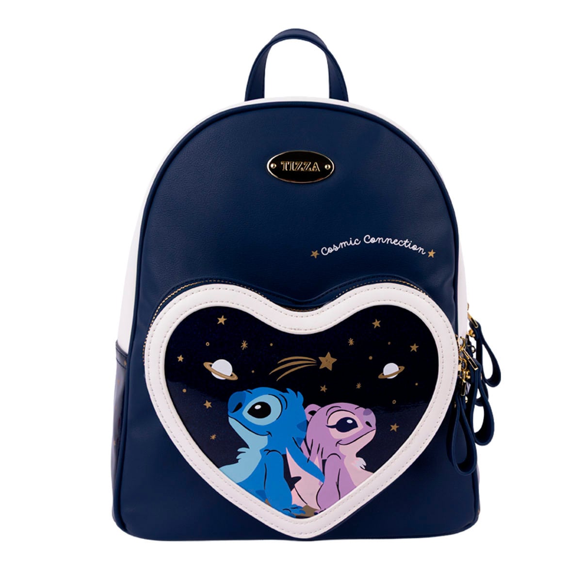 MOCHILA TIZZA STITCH & ANGEL CORAZÓN - 1
