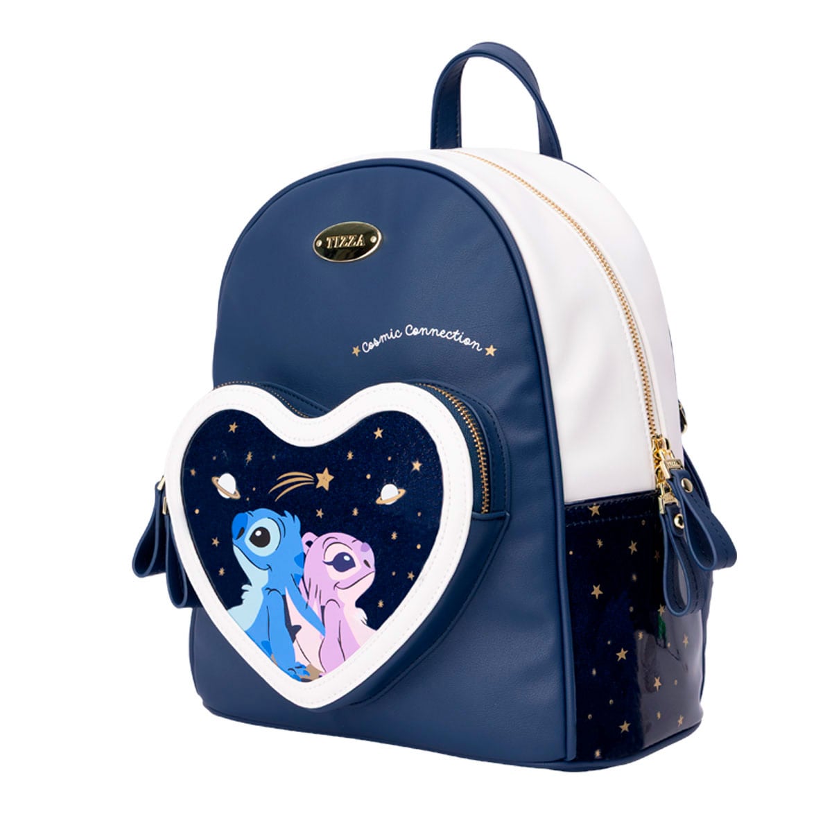 MOCHILA TIZZA STITCH & ANGEL CORAZÓN - 2