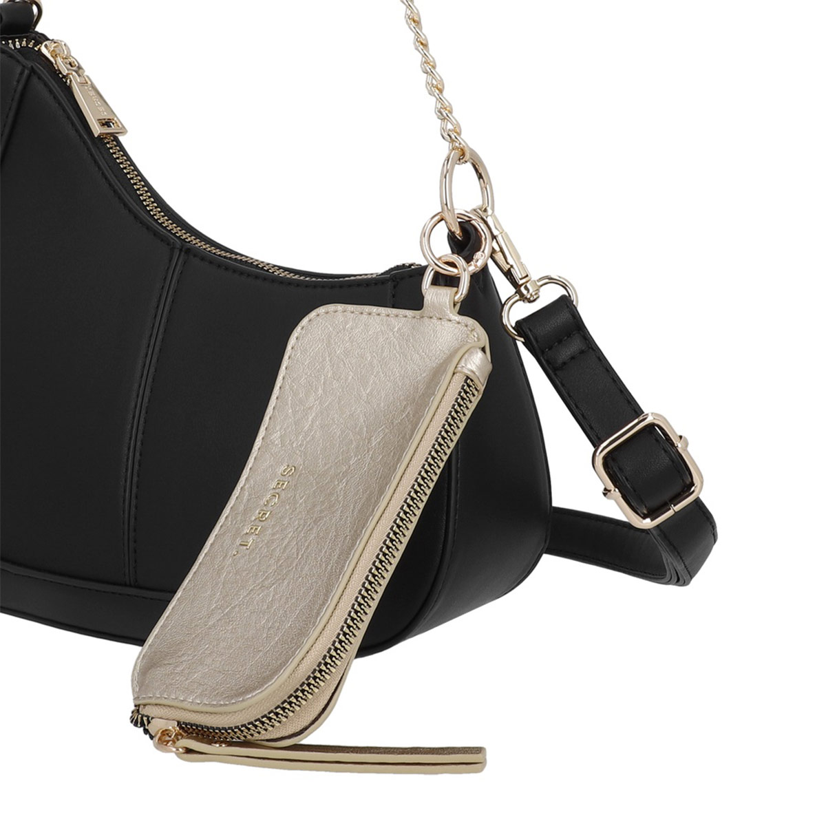 CARTERA SECRET MALAGA  NEGRO - 5