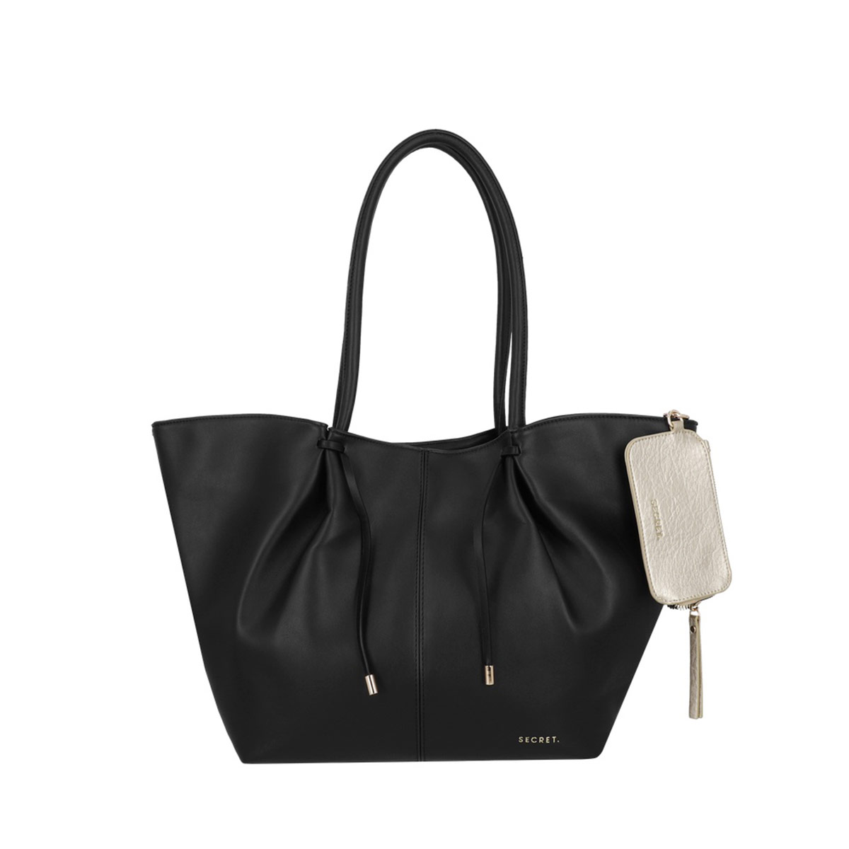 CARTERA SECRET MALAGA  NEGRO - 1
