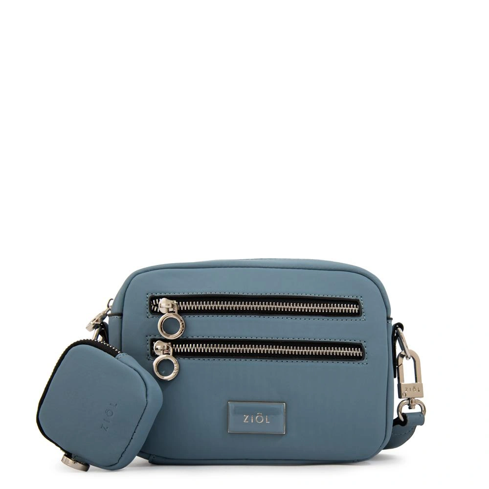 CARTERA CROSSBODY ZIOL LUZMARIA AZUL - 1