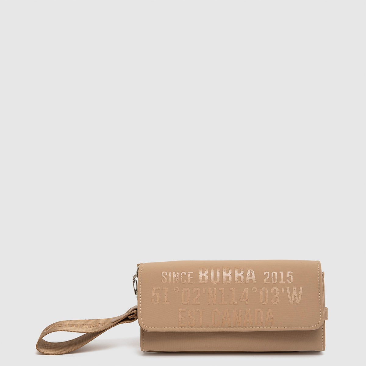 BILLETERA BUBBA MILA BEIGE - 1
