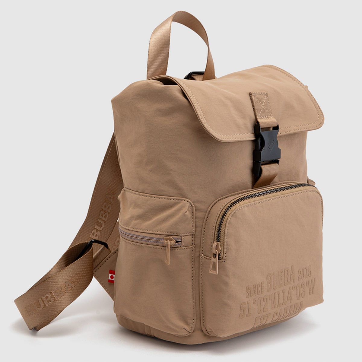 MOCHILA BUBBA MILA BEIGE - 2