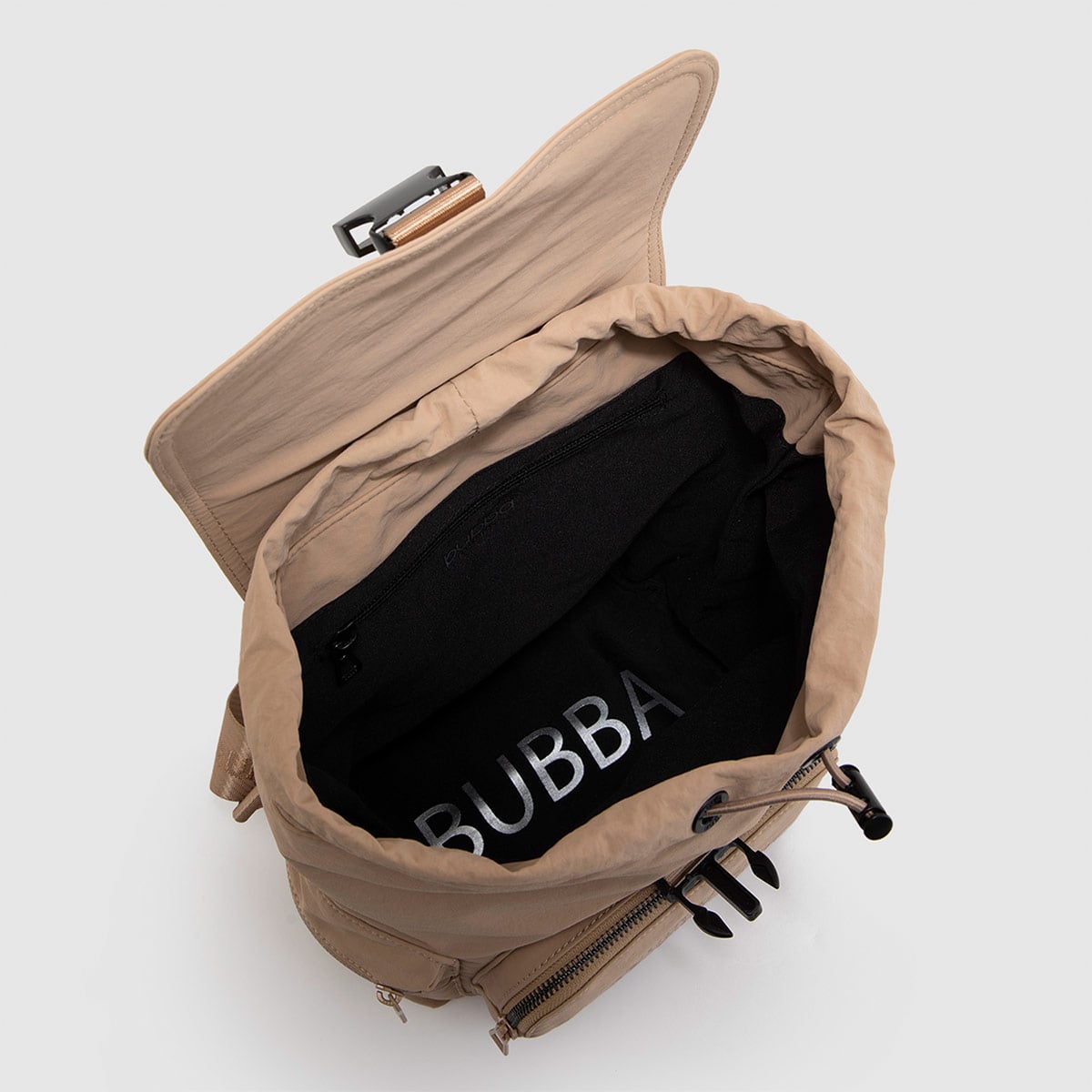 MOCHILA BUBBA MILA BEIGE - 3