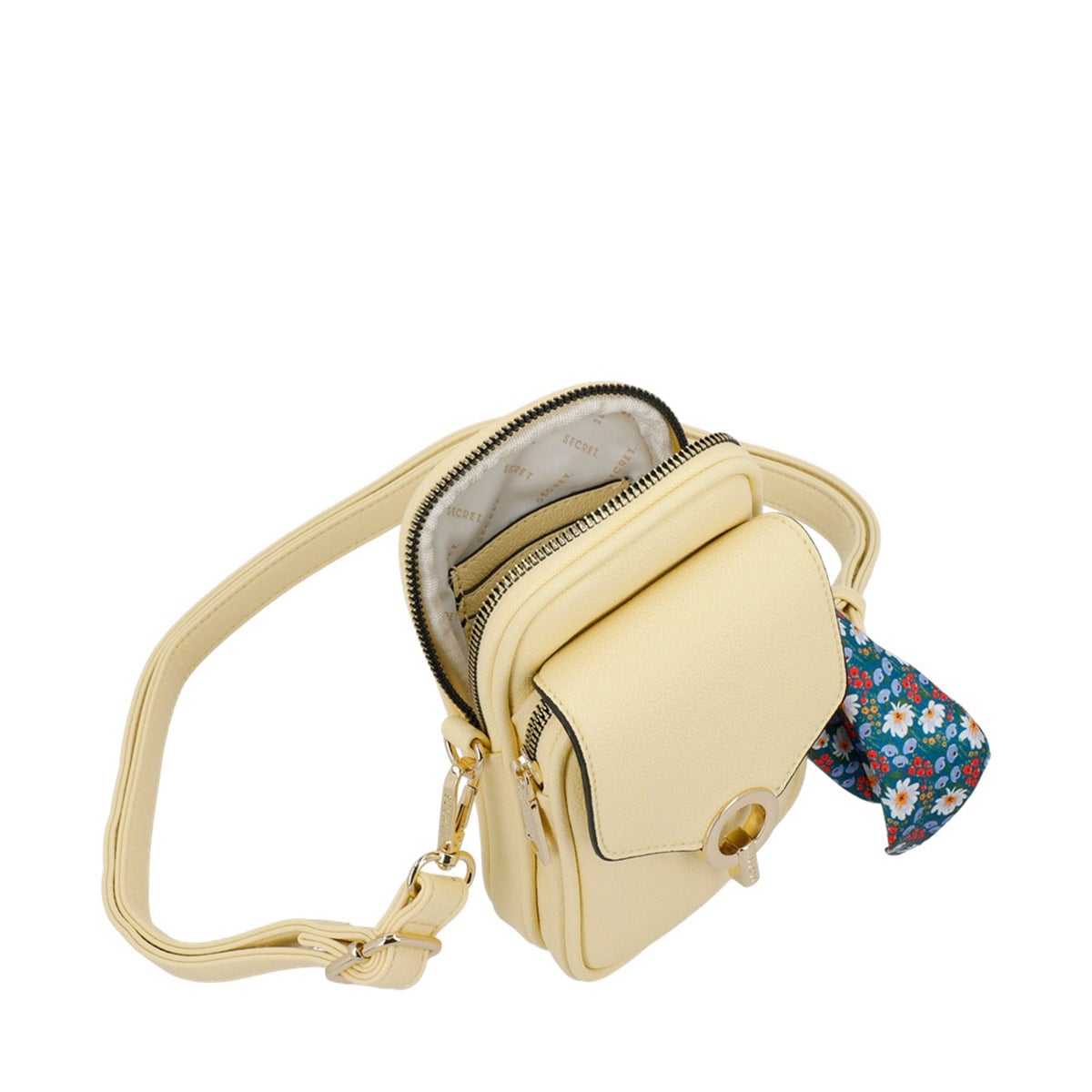 CARTERA PORTA CELULAR SECRET BERGEN AMARILLO - 4