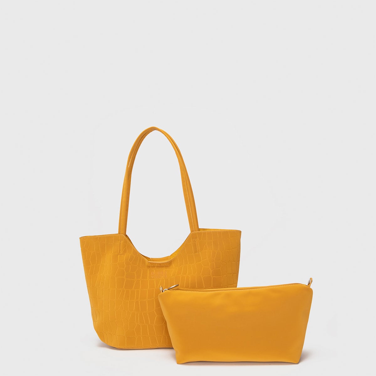 CARTERA TOTE BUBBA AMARILLO SAVANNA LUXE - 1