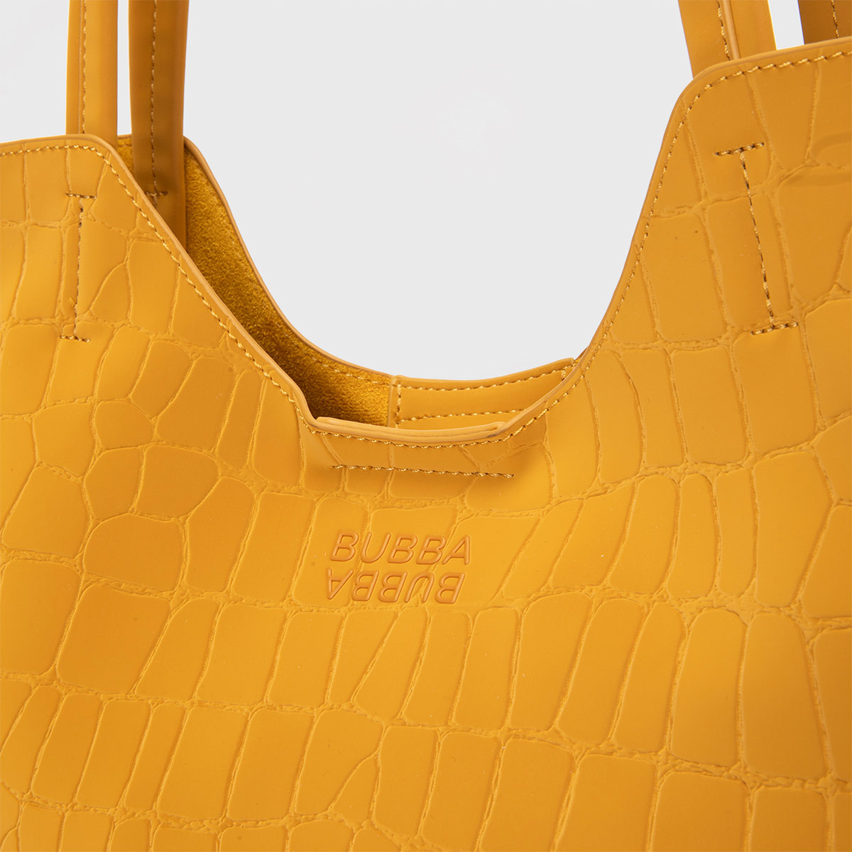 CARTERA TOTE BUBBA AMARILLO SAVANNA LUXE - 4