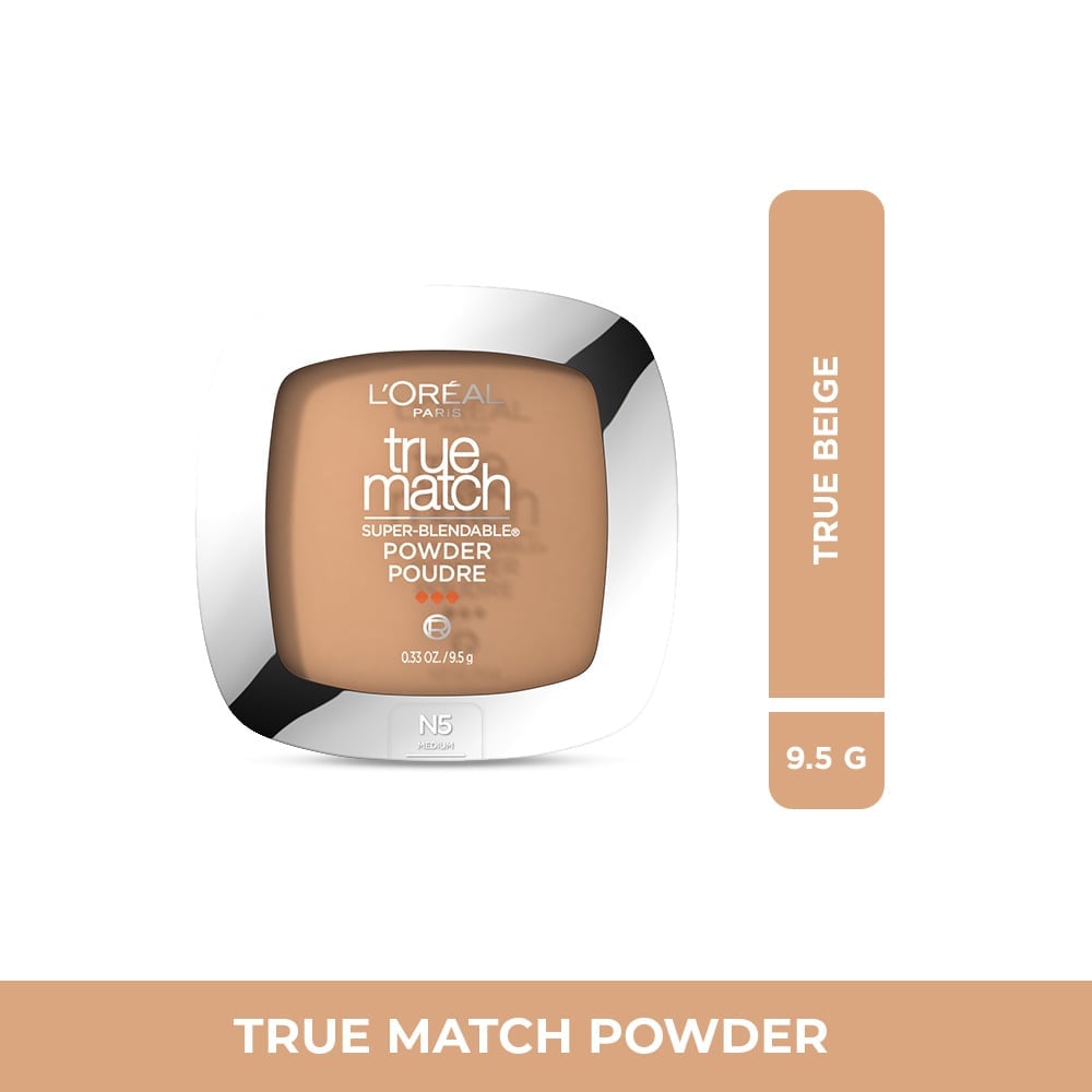 BASE EN POLVO LOREAL PARIS TRUE MATCH TONO TRUE BEIGE N5 - 1