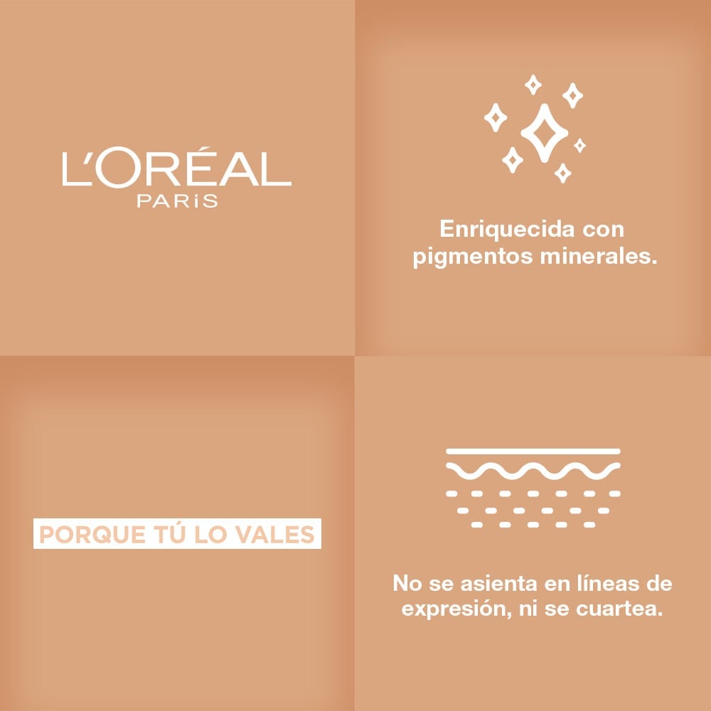 BASE EN POLVO LOREAL PARIS TRUE MATCH TONO TRUE BEIGE N5 - 5