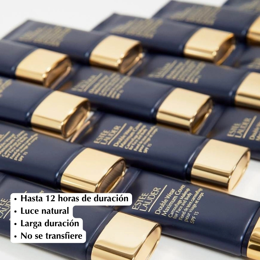 BASE DOBLE ESTEE LAUDER WEAR MAXIMUM COVER MEDIUM DEEP - 3