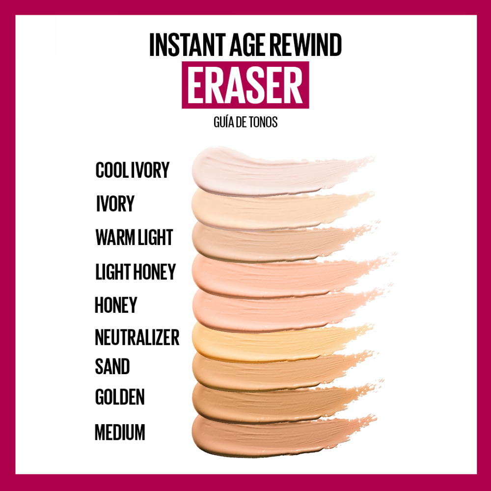 CORRECTOR MAYBELLINE NY INSTANT AGE REWIND DARK CIRCLES HONEY - 5