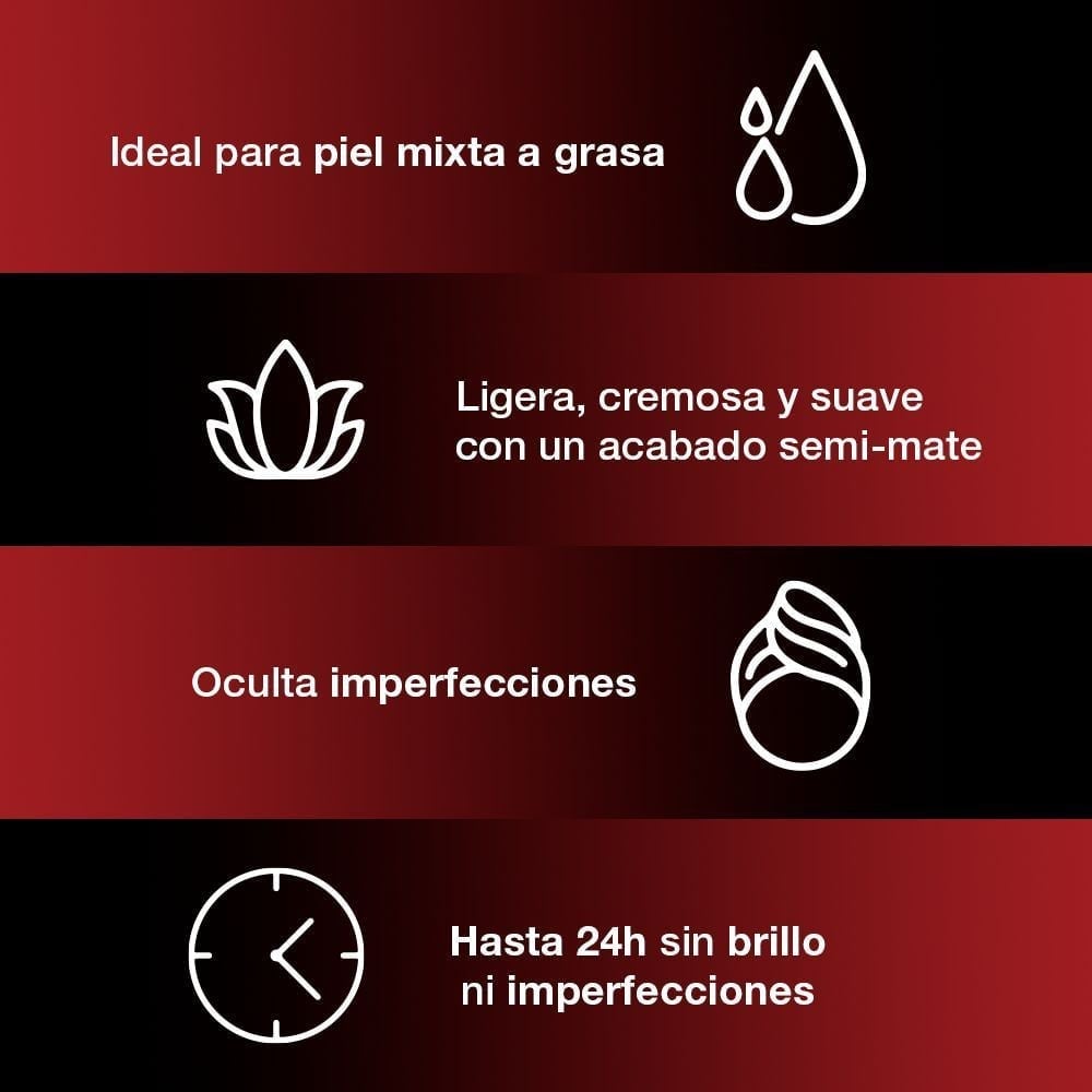 BASE LOREAL PARIS INFALLIBLE PRO-MATTE TONO NATURAL BUFF SPF15 30 ML - 3