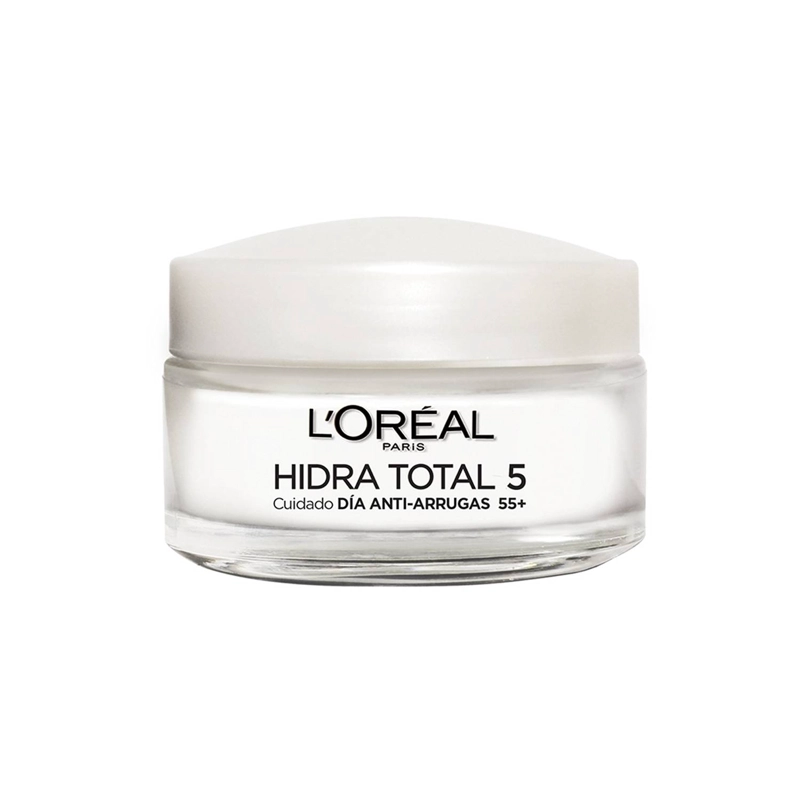 CREMA FACIAL LOREAL PARIS ANTIARRUGAS 55+ HIDRATACIÓN TOTAL 5 50ML + HIDRATACIÓN TOTAL 5 50ML - 1