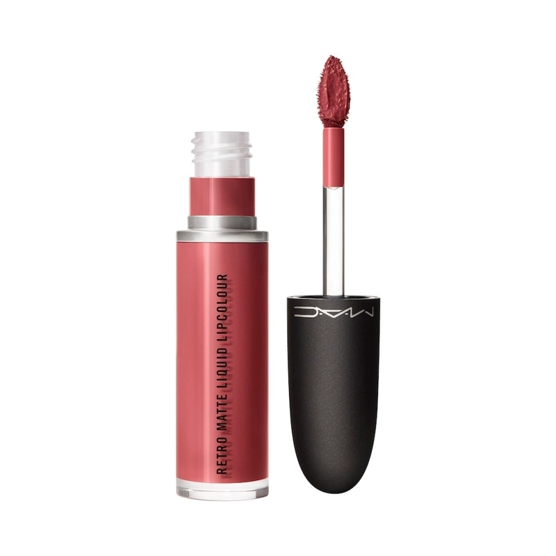 LABIAL MAC LÍQUIDO RETRO MATTE LIQUID LIPCOLOUR TOPPED WITH BRANDY - 1