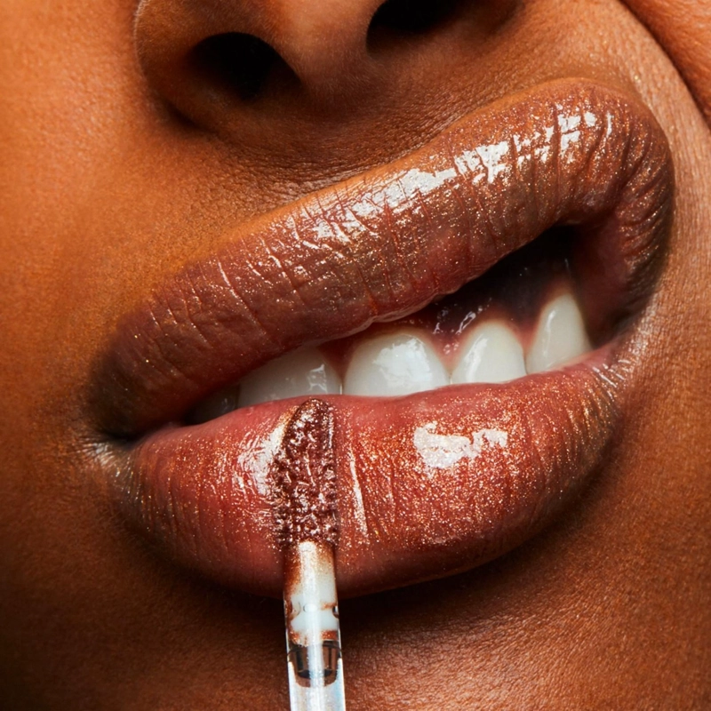 BRILLO LABIAL MAC LIPGLASS TONO OH BABY - 3