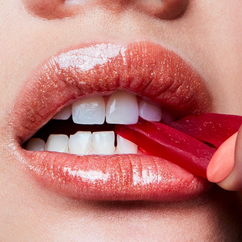 BRILLO LABIAL MAC LIPGLASS TONO OH BABY - 4