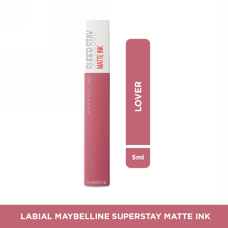 LABIAL MAYBELLINE LÍQUIDO NY MATTE INK LOVER - 1