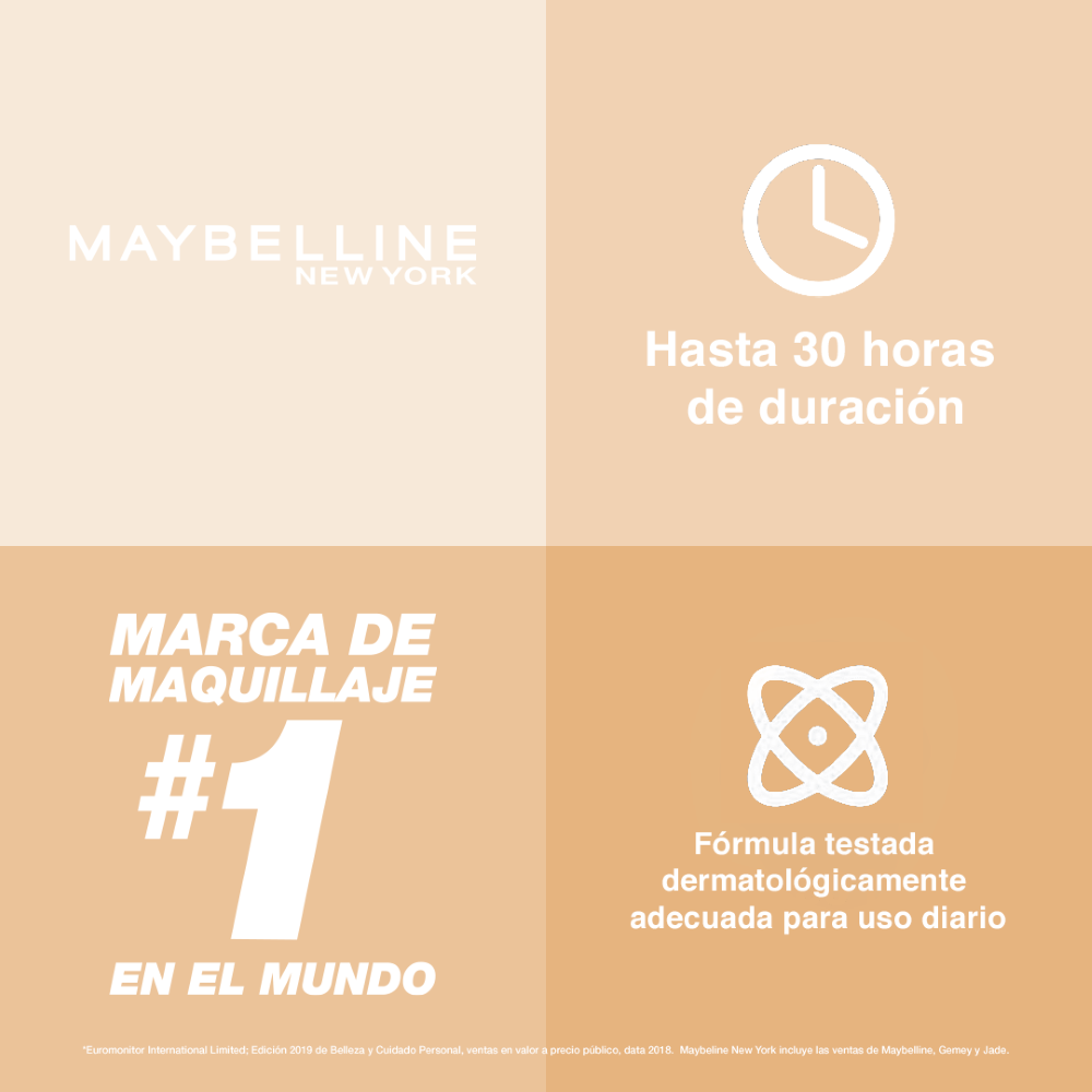 BASE MAYBELLINE SUPERSTAY FULL COVERAGE TONO PORCELAIN 4.20 FL OZ - 7