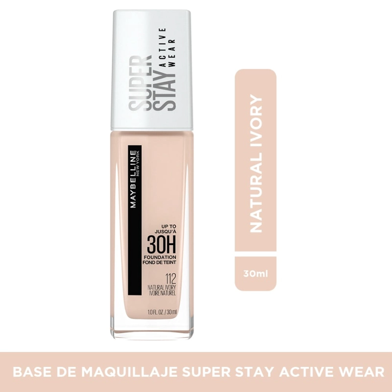 BASE MAYBELLINE SUPERSTAY FULL COVERAGE TONO NATURAL IVORY 4.20 FL OZ - 1