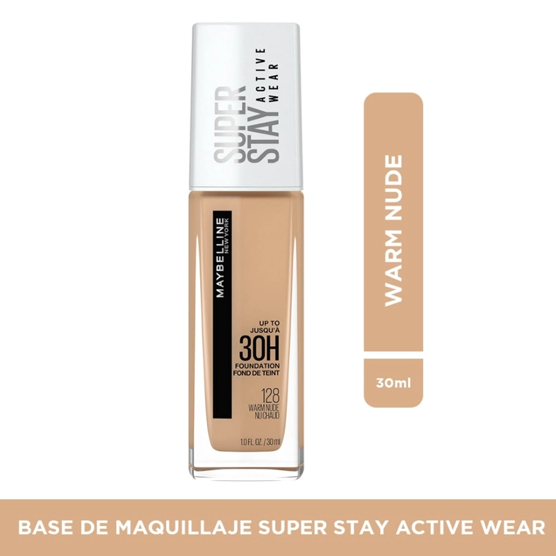 BASE MAYBELLINE SUPERSTAY FULL COVERAGE TONO WARM NUDE 4.20 FL OZ - 1