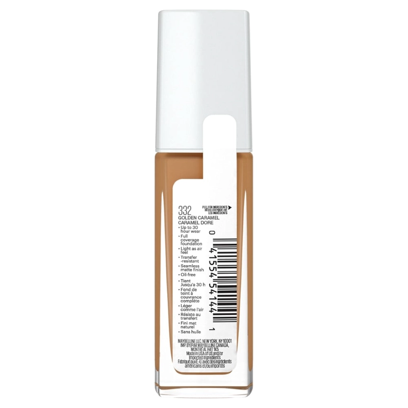 BASE MAYBELLINE SUPERSTAY FULL COVERAGE TONO GOLDEN 4.20 FL OZ - 4