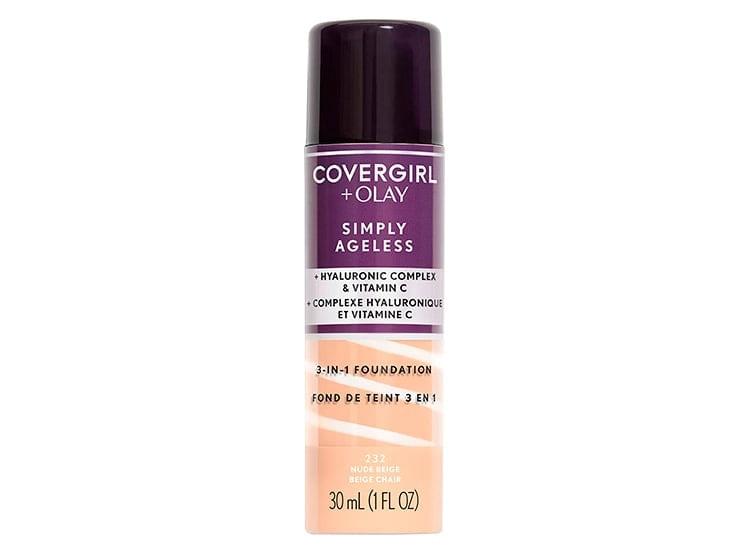 BASE COVERGIRL + OLEY SIMPLY AGELESS 3N1 NUDE BEIGE - 1