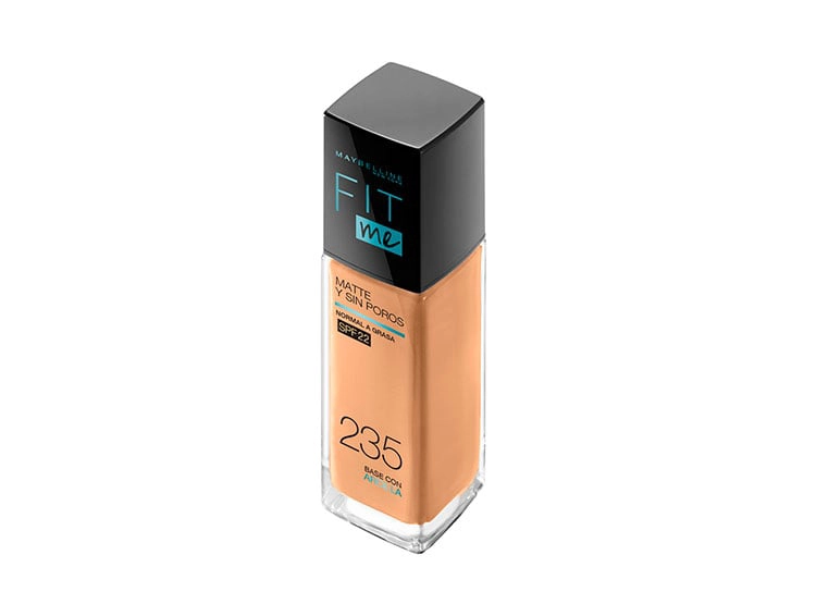 BASE MAYBELLINE LÍQUIDA NY FIT ME MATE Y SIN POROS PURE BEIGE 235 30ML - 2