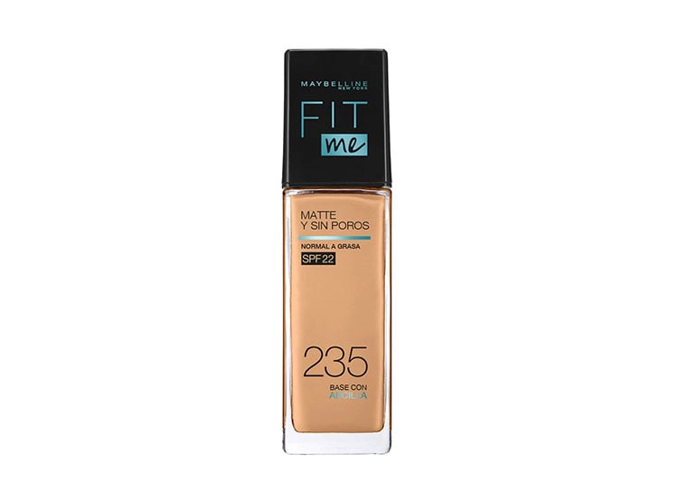 BASE MAYBELLINE LÍQUIDA NY FIT ME MATE Y SIN POROS PURE BEIGE 235 30ML - 1