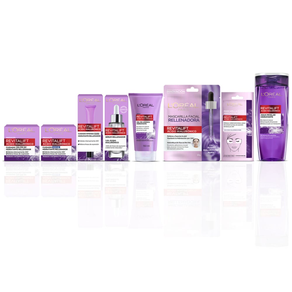 CREMA FACIAL LOREAL PARIS DIA HIDRATANTE REVITALIFT ACIDO HIALURONICO 50ML - 7