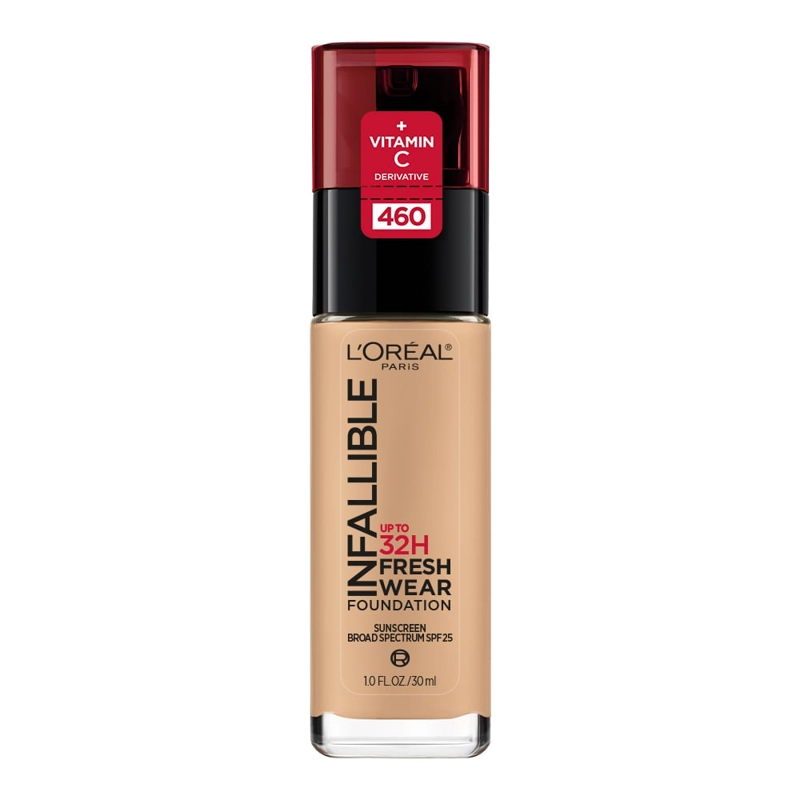 BASE LOREAL PARIS INFALLIBLE 24H FRESH WEAR GOLDEN BEIGE 30ML - 1
