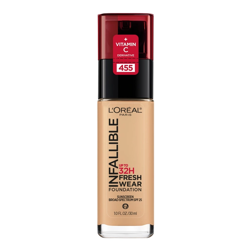 BASE LOREAL PARIS INFALLIBLE 24H FRESH WEAR NATURAL BUFF 30ML - 1