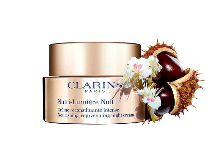 CREMA FACIAL CLARINS DE NOCHE NUTRILUMIERE PARA TODO TIPO DE PIEL - 1