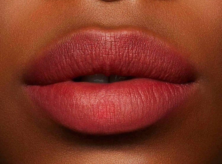 LABIAL MAC POWDER KISS LIPSTICK BRICKTHROUGH - 5