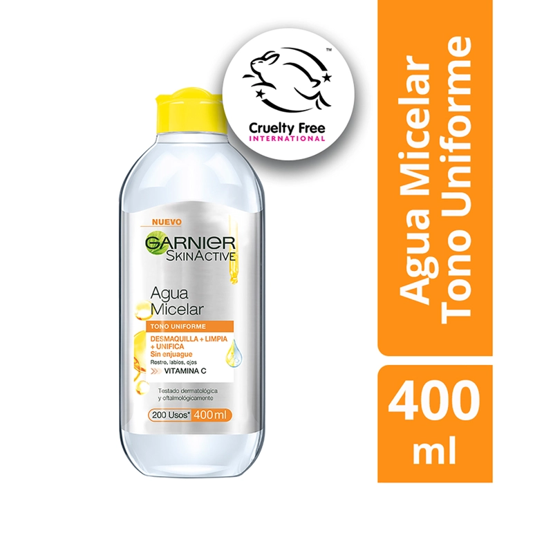 AGUA MICELAR GARNIER EXPRESS ACLARA 400 ML - 1