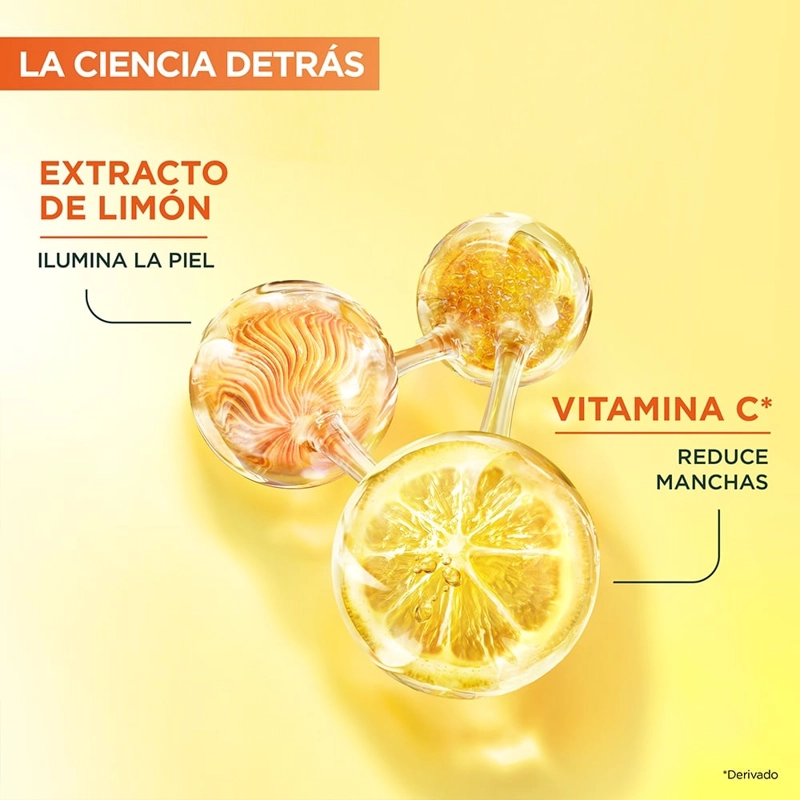 GEL LIMPIADOR GARNIER EXPRESS ACLARA VITAMINA C 150 ML - 5