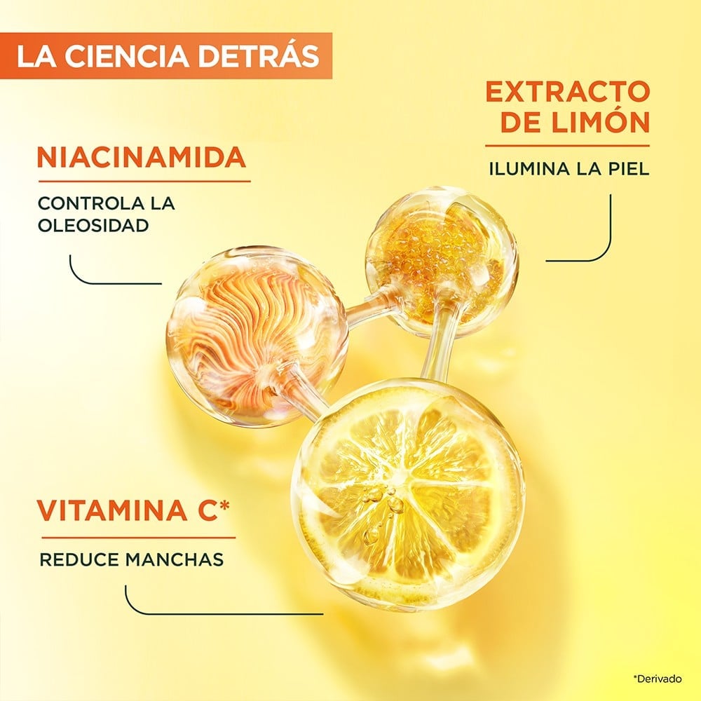 CREMA FACIAL GARNIER ANTIMANCHAS EXPRESS ACLARA VITAMINA C 50 ML - 5