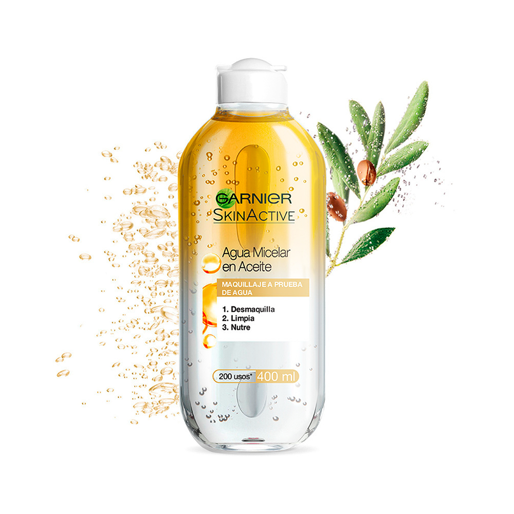 AGUA MICELAR GARNIER BIFÁSICA 400 ML - 2