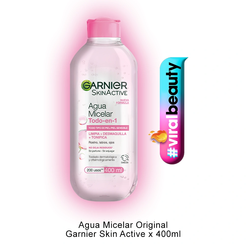 AGUA MICELAR GARNIER H5515802 TODO EN 1 400 ML - 1