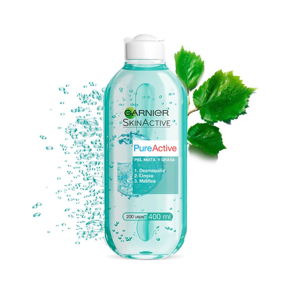 AGUA MICELAR GARNIER H5515902 PURE ACTIVE 400 ML - 2