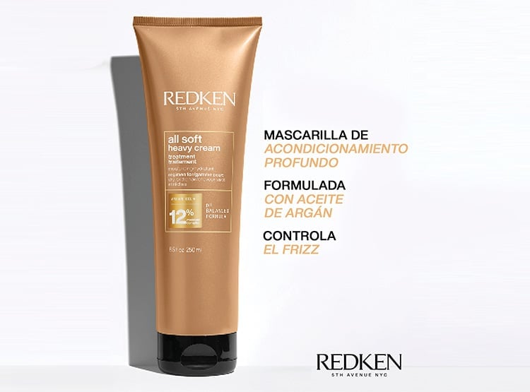TRATAMIENTO PARA CABELLO SECO HEAVY CREAM ALL SOFT 250ML - 2