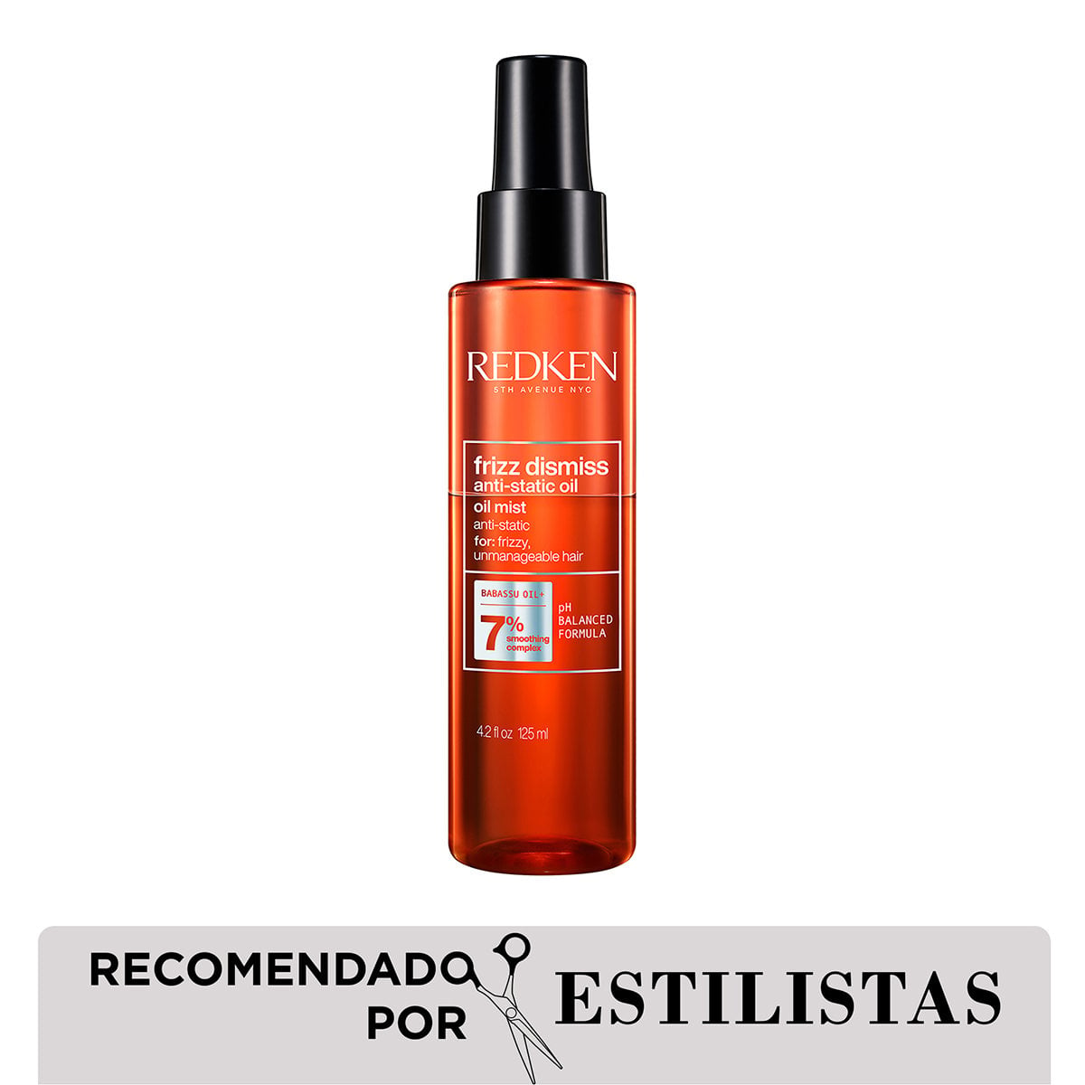 ACEITE LIGERO PARA CABELLO REBELDE ANTI-STATIC OIL 125ML - 1