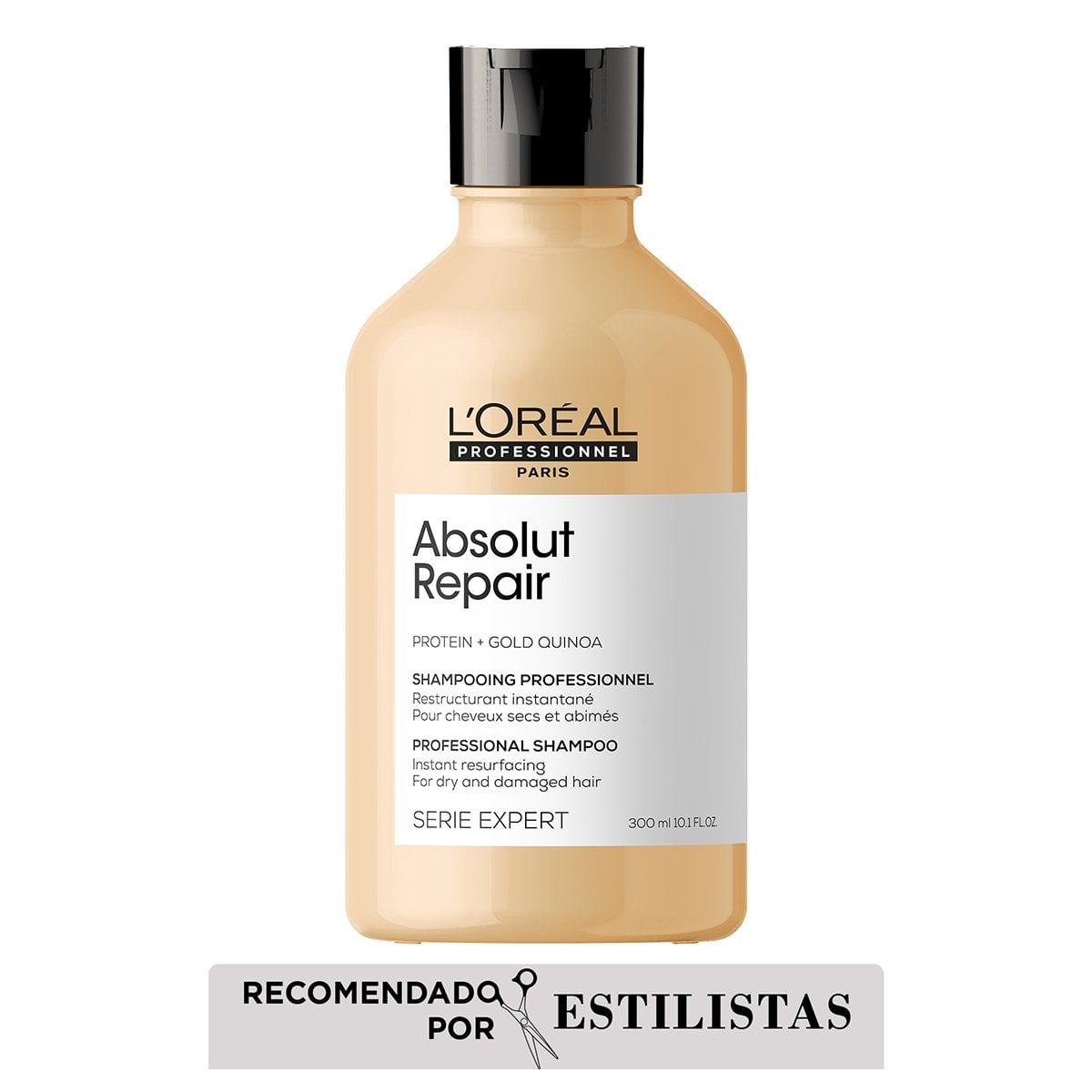 SHAMPOO PARA CABELLO DAÑADO ABSOLUT REPAIR 300ML - 1