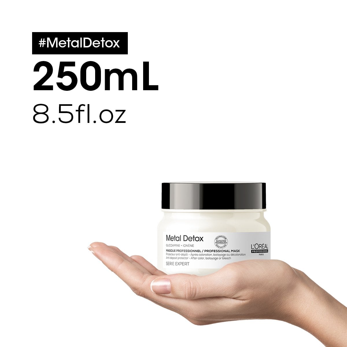 MASCARILLA NEUTRALIZANTE DE METALES METAL DETOX 250ML - 2