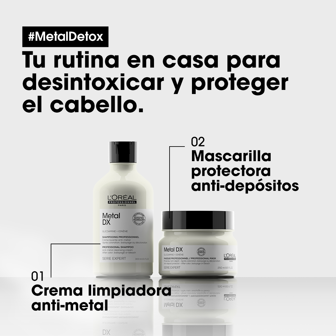 MASCARILLA NEUTRALIZANTE DE METALES METAL DETOX 250ML - 6